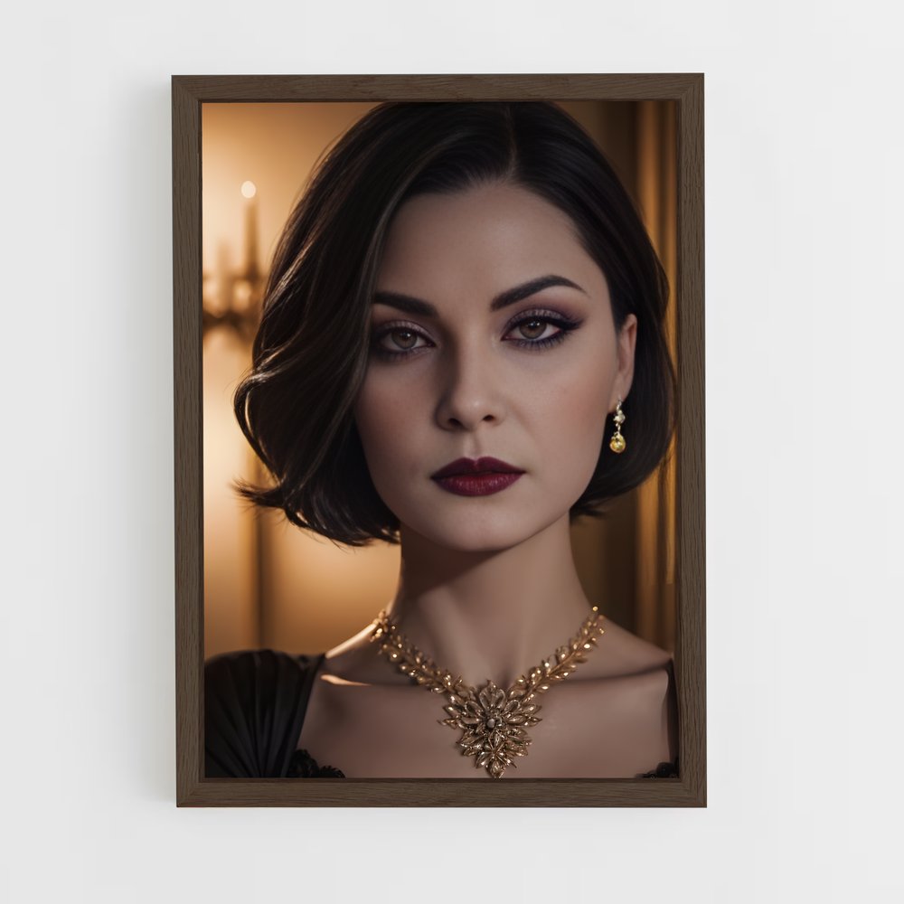 Poster Lady dimitrescu fatale – affiche Resident Evil (vue 5)